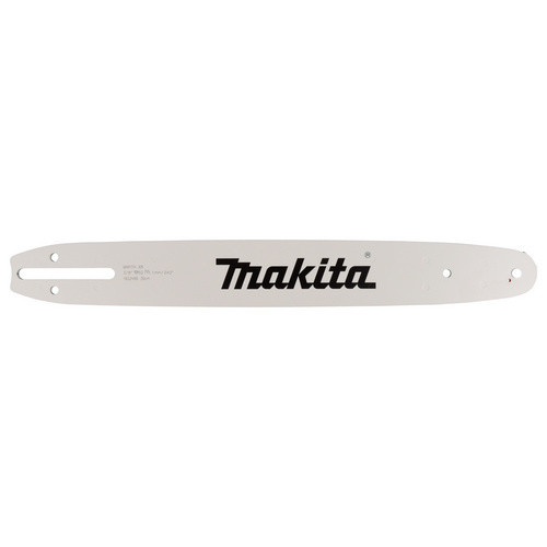 Makita Sägeschiene für Kettensägen, 35 cm, 1,1 mm, 3/8 Zoll, grau/silber - Bild 2