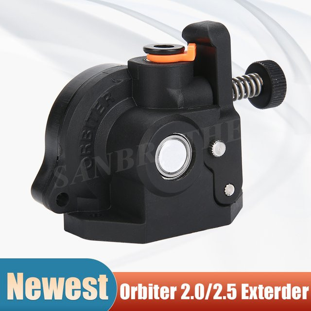 SANBrother Orbiter Extruder V2.0 V2.5 mit Doppel-Getriebe-Direktantrieb und Motor in Schwarz für Voron 2.4, CR-10 und Ender3 PRO FDM 3D Drucker - Bild 1