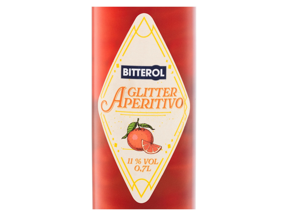 BITTEROL Glitter Aperitivo Liqueur & Aperitif 0,7 l - Bild 2