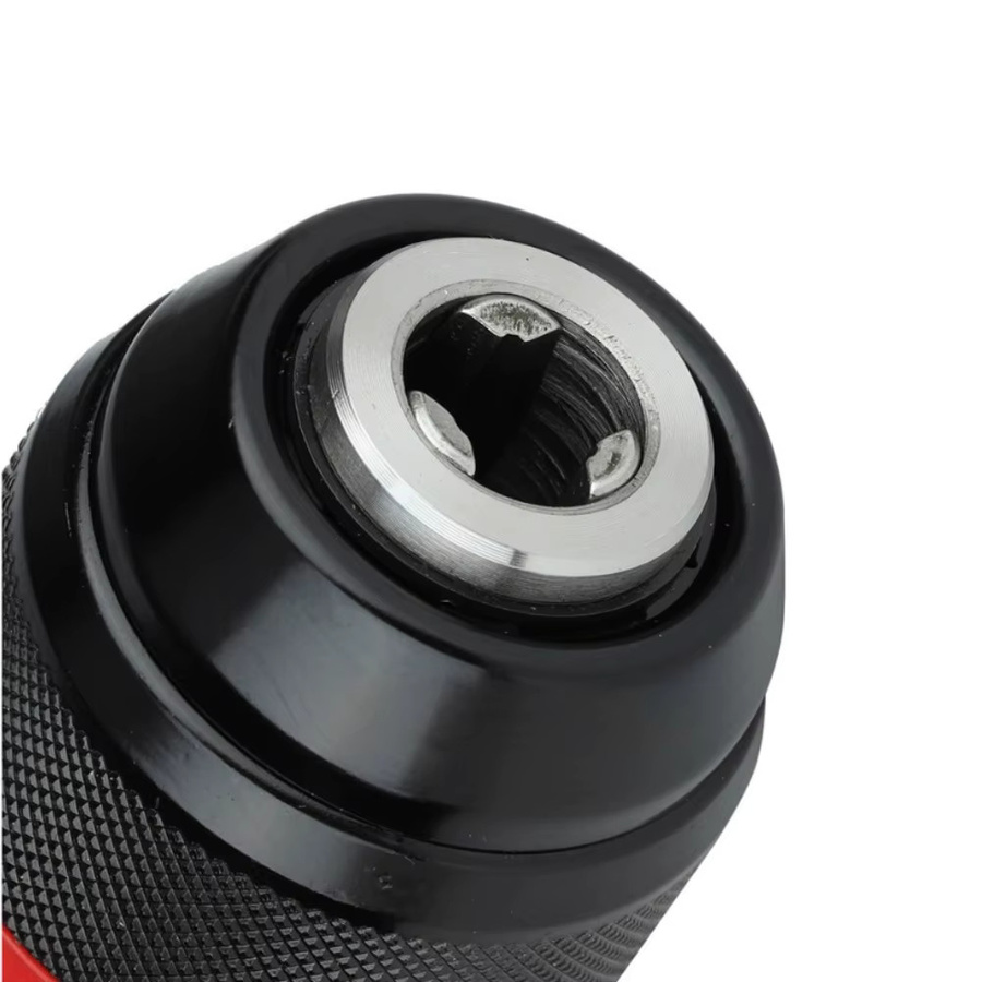 DAZZLEEX Ratschen-Schnellspannbohrfutter aus Metall in Schwarz mit 3/8-24UNF Gewinde für elektrische Bohrmaschinen, Spannbereich 0,8-10mm - Bild 4