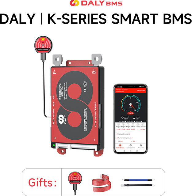 Daly Smart BMS Active Balancer für LiFePO4 Batterien mit RS485 und CANBUS - Bild 1