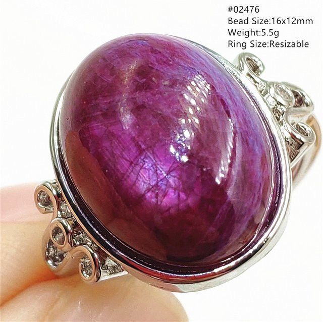 MUKO GEMS Ring, Rubin, Perle, Silber, Unisex - Bild 1