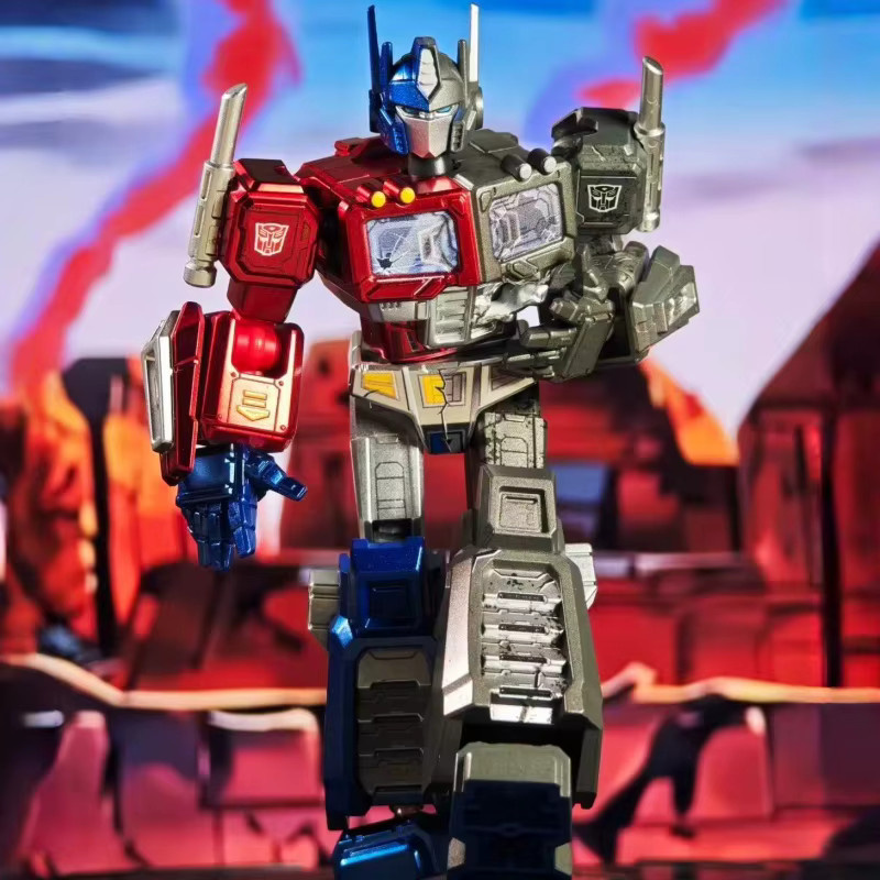 BLOKEES Transformers Star Edition 8 Unicron Head Optimus Prime Metroplex, mobiles Modell - Bild 2