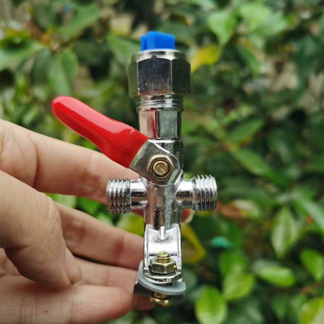 Vibratite Hochdruck Garten Sprayer Düse aus Zink-Legierung in Silber für Landwirtschaft und Bewässerungssysteme - Bild 1
