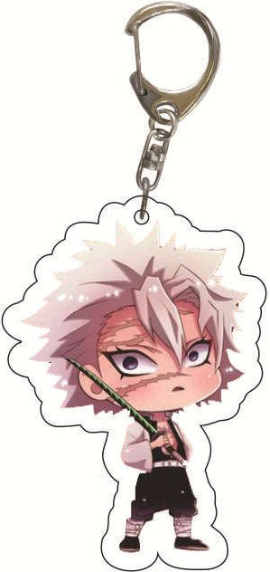 YIRAN Jewelry Anhänger Demon Slayer Anime Acryl, 55mm, Unisex - Bild 1