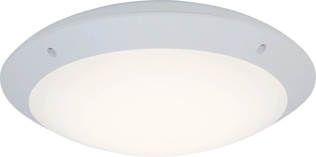 Brilliant LED Außen Wand- und Deckenlampe Medway in Weiß, Durchmesser: 31 cm - Bild 1