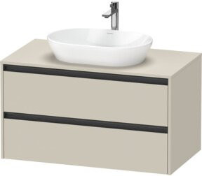 Duravit Waschtischunterschrank Ketho.2 wandhängend Breite: 100 cm, Tiefe: 55 cm, Höhe: 56,8 cm - Bild 1