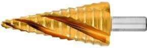 Exact Stufenbohrer HSS TiN mit 4-fach Spiralnute in Gold, 4-20mm - Bild 1