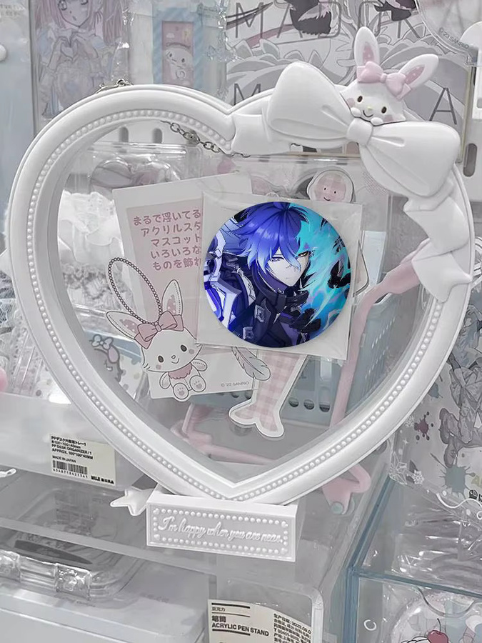 Genshin Impact Flins Runde Anstecknadel Brosche - Bild 7
