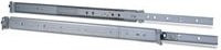 Inter-Tech 1U Teleskopschienensatz für Einbau, Länge: 455 mm, Farbe: Silber/Grau - Bild 1
