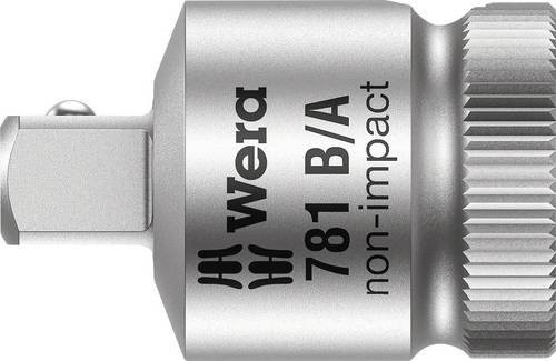 Wera Steckschlüssel-Bit-Einsatz Reduzierstück Typ 3 in Silber aus Edelstahl mit 3/8 Zoll Antrieb und 1/4 Zoll Abtrieb (6,4 mm) - Bild 1