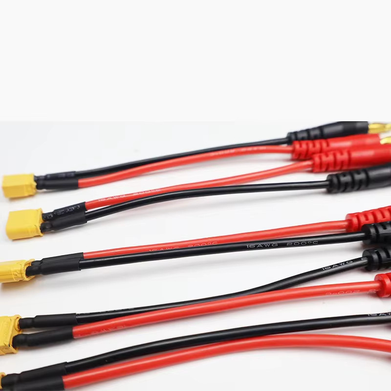 EOENKK Ladekabel mit XT30-Stecker auf 4,0 mm Bananenstecker aus Silikondraht 16 AWG für Lipo-Batterien, Länge: 15 cm - Bild 3