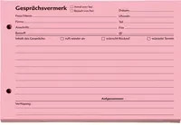 SoldanPlus Gesprächsnotiz A5 liniertes Papier in Pink mit Blauer Engel Zertifizierung - Bild 1