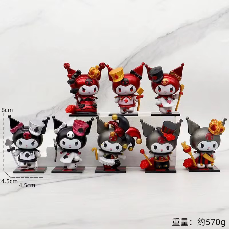 MINISO Kuromi Poker Kingdom Series Blind Box, Spielzeugfigur - Bild 5
