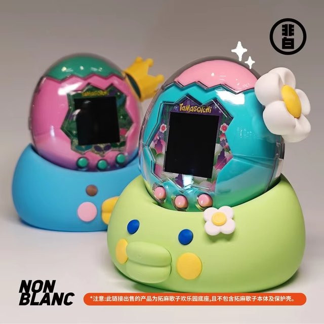 Bandai Tamagotchi Paradise Joyful Garden Zubehör, Big Mouth Ji Kreativer Display-Ständer - Bild 1