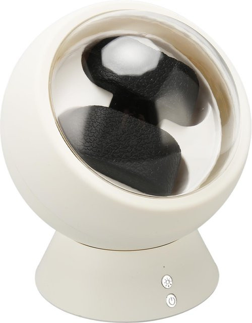 OutsideWorld Uhrenbewegerbox, Doppel, LED-Leuchten, Schwarz, Unisex - Bild 1