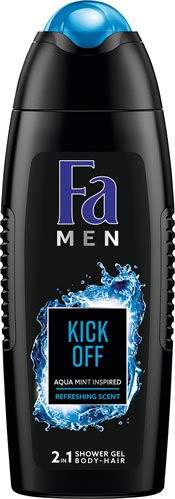 Fa MEN Kick Off Aqua Mint 2in1 Körper- & Haarduschgel, 259 g - Bild 1