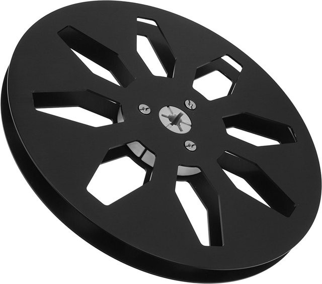 Honor Electronics Universelle 14,7 Zoll Leere Bandspule aus Aluminiumlegierung mit 8-Loch, Schwarz - Bild 1