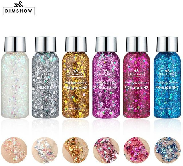DIMSHOW Glitzer Gel, Glänzend, Unisex - Bild 1