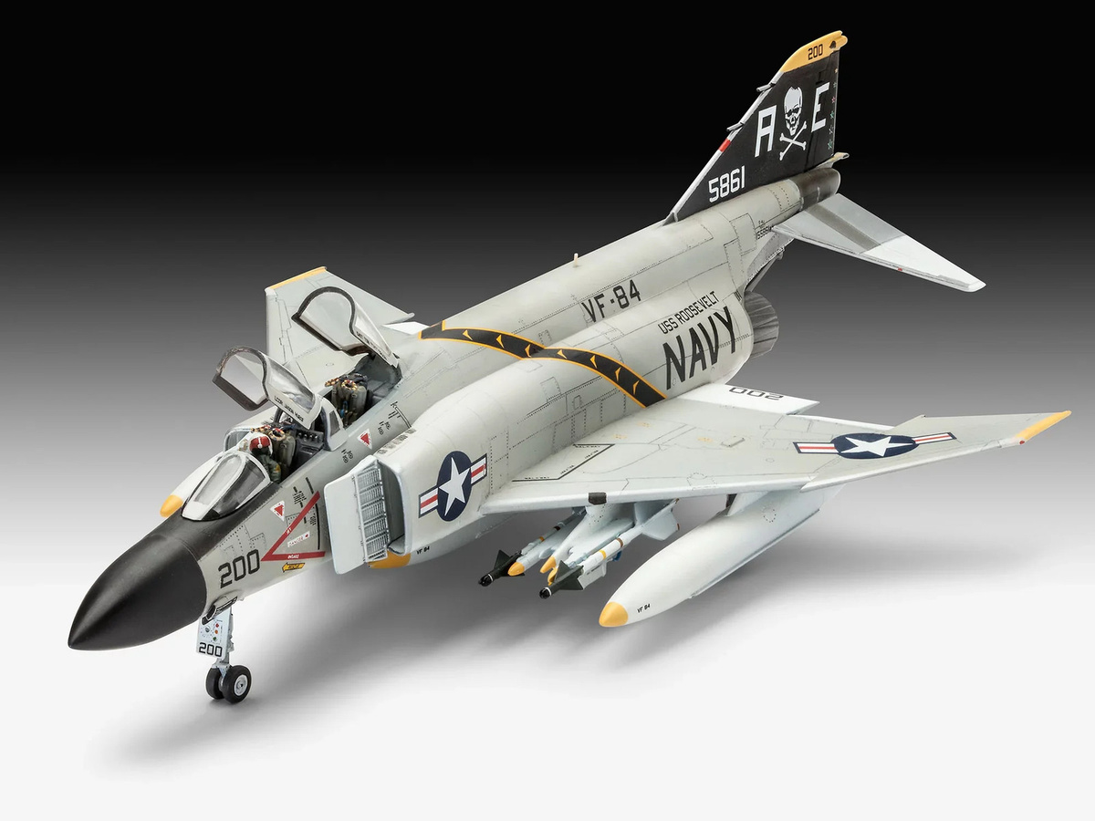 Revell F-4J Phantom II, Fahrzeug, 1:72, ab 10 Jahren - Bild 4