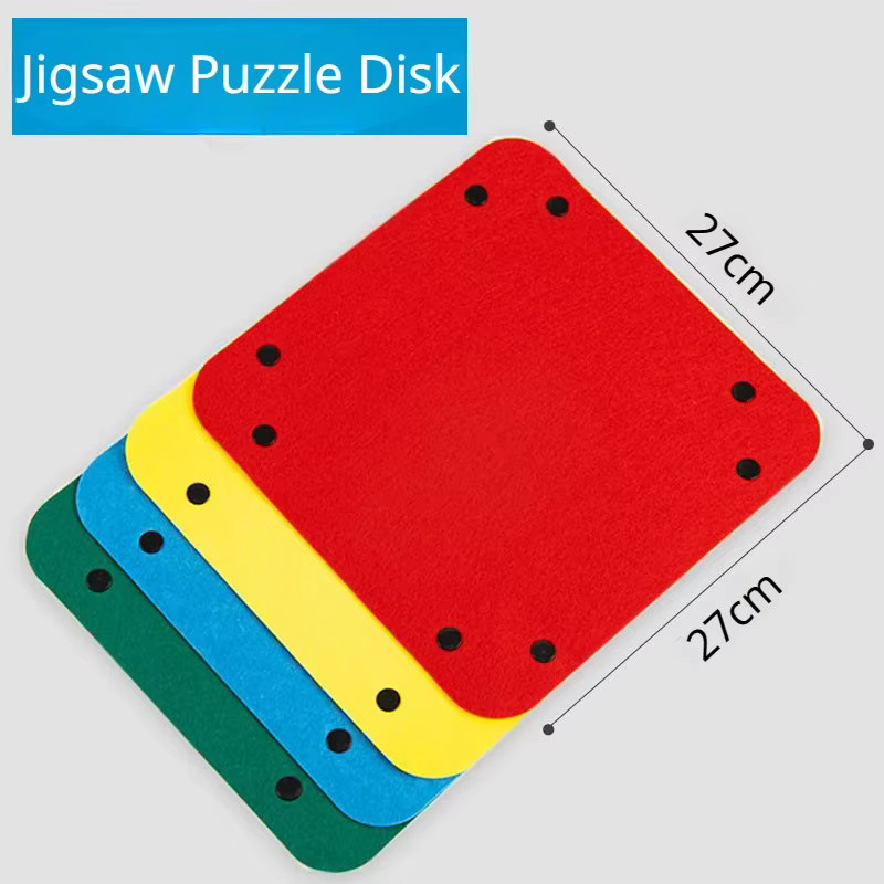 6-Farben-Puzzle-Scheiben-Set, 1000 Teile, Bunt / Mehrfarbig - Bild 2