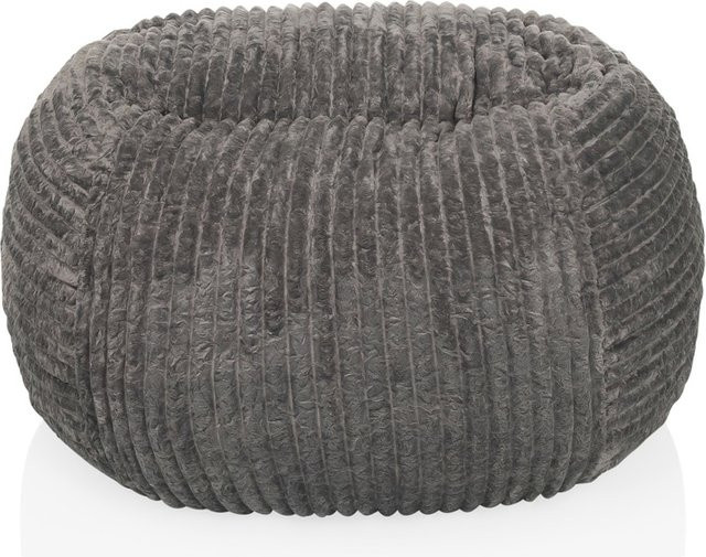 hjh LIVING Sitzsack Sitzolo aus Stoff mit Memory Foam Füllung - Bild 1