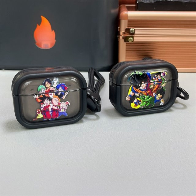Dragon Ball Z Son Goku und Vegeta Schutzhülle für Apple AirPods Pro 1 2 3 Pro 4 Pro 2 Bluetooth Kopfhörer Case - Bild 1