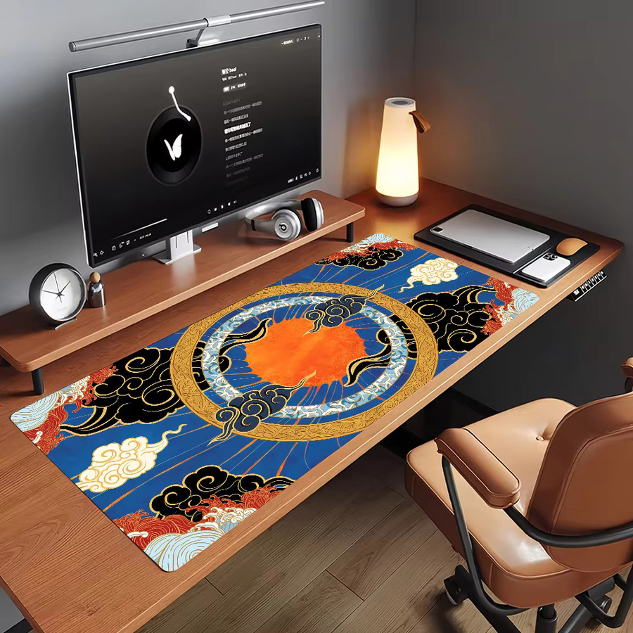 Art Amaterasu Mauspad Multicolor rutschfeste Gamer-Schreibtischunterlage für Laptop und Büro - Bild 2
