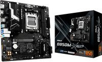 ASRock B850M-X WiFi R2.0 Mainboard AM5 Micro ATX DDR5 Schwarz mit WiFi und Ethernet/LAN - Bild 1