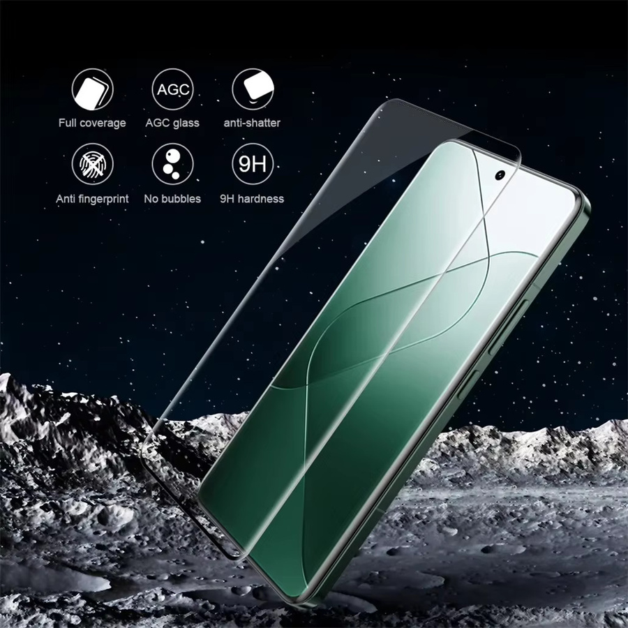 Nillkin 3D CP+ Max Panzerglas Displayfolie für Xiaomi Mi 14 Ultra und Xiaomi 14 Pro, transparent, vollständige Abdeckung - Bild 2