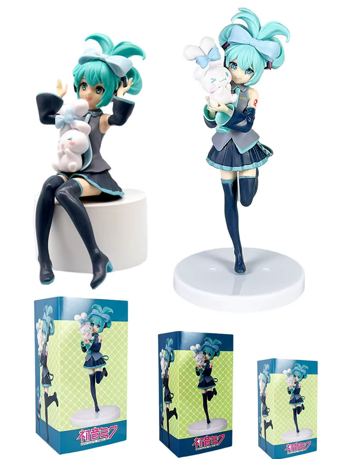 Bandai Hatsune Miku Cinnamoroll Anime Figur, Mädchen, Einzelfigur, Kunststoff - Bild 4
