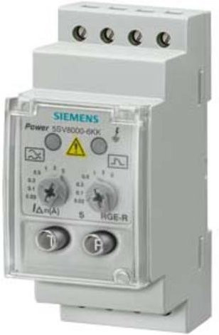 Siemens 5SV8000-6KK Überwachungsrelais in Weiß - Bild 1