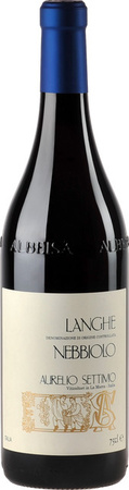 Aurelio Settimo Nebbiolo Rotwein, Langhe 2022, 0,75 l