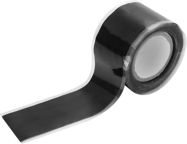Wasserdichtes selbstklebendes Silikonkautschuk-Dichtungsband zur Isolierung und Reparatur von Elektrokabeln, 3 m, schwarz - Bild 1