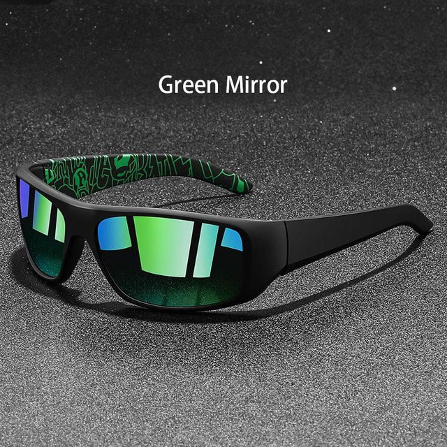 Yiran toy Sportsonnenbrille, Vollrand, Wrap, Kunststoff, Unisex, black - Bild 1