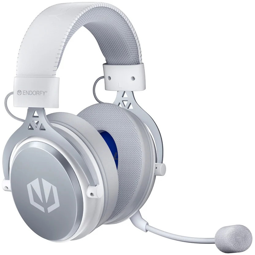 Endorfy VIRO Wireless Gaming-Headset Over-Ear in Onyx White mit Bluetooth und 3,5 mm Jack - Bild 1
