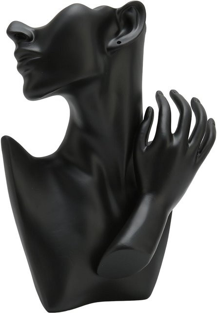 Schmuck Mannequin Display Set aus schwarzem Harz für Ohrringe, Halsketten und Ringe - Bild 1