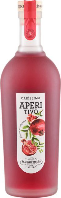 Destille Francoli Carissima Granatapfel & Sauerkirsch Aperitif, Italien, 0,7 l, 16% Vol. - Bild 1
