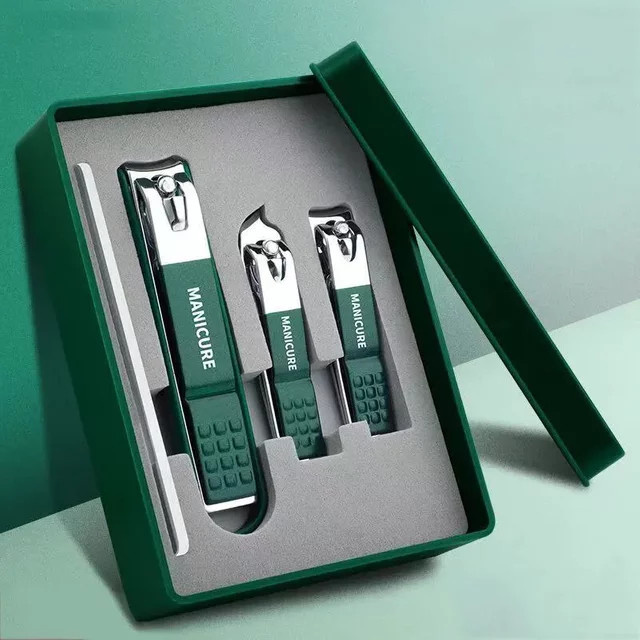 PKFC Nagelknipser-Set, 4-teilig, Edelstahl, Glänzend, Unisex - Bild 1