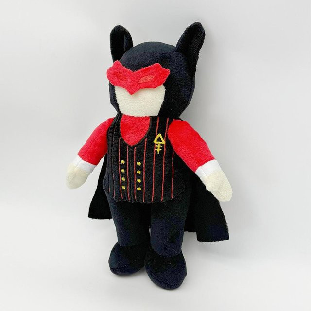 Wucifang Bags Kawaii Nosferatu Niedriger Vampir Plüschtier, ab 3 Jahre, Rot, Schwarz - Bild 1