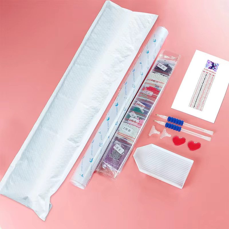 GATYZTORY DIY Diamantmalerei Set mit personalisiertem Foto als 5D Strassstein Bild in Multicolour, Rechteckig - Bild 5