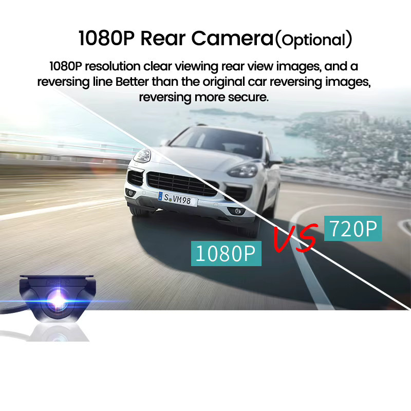 ACCEO Dashcam mit 12-Zoll-Touchscreen als Auto-Rückspiegel Videorecorder inklusive Sony-Rückfahrkamera in Schwarz - Bild 4