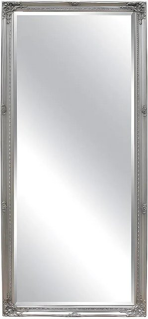 Vente-unique Wandspiegel Elvire in Silber, rechteckig, B/H: 80 x 190 cm - Bild 1