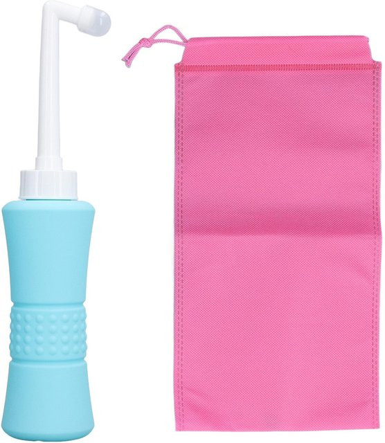 Neoglint Bidetflasche zur Hygiene für Schwangere und Babys in Pink und Blau aus Kunststoff - Bild 1