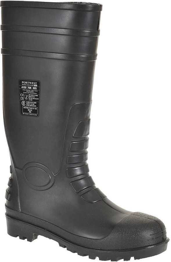 Portwest Wellington S5 Gummistiefel FW95 in Größe 43 - Bild 1
