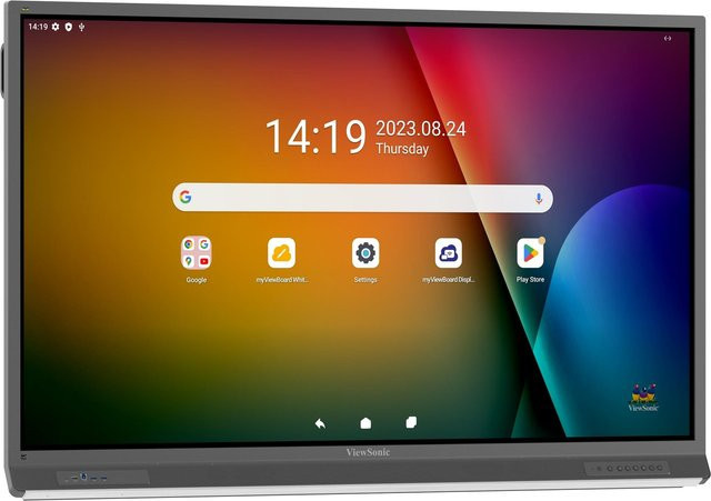 ViewSonic ViewBoard IFP6552-2F Digital Signage Display mit 65 Zoll 4K UHD Touchscreen in Grau - Bild 1