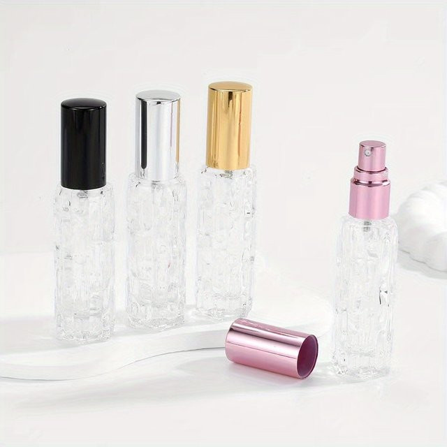 FIGHTYU Parfüm-Sprühflaschen, 4er-Pack, 10 ml, Unisex, Glas - Bild 1