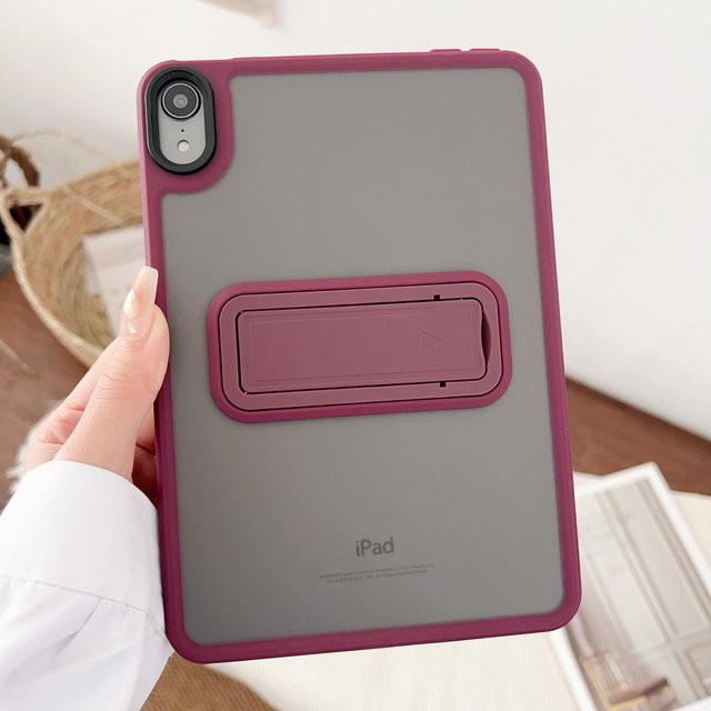 Matte Standhülle für Apple iPad Air Pro Mini in Violett - Bild 1