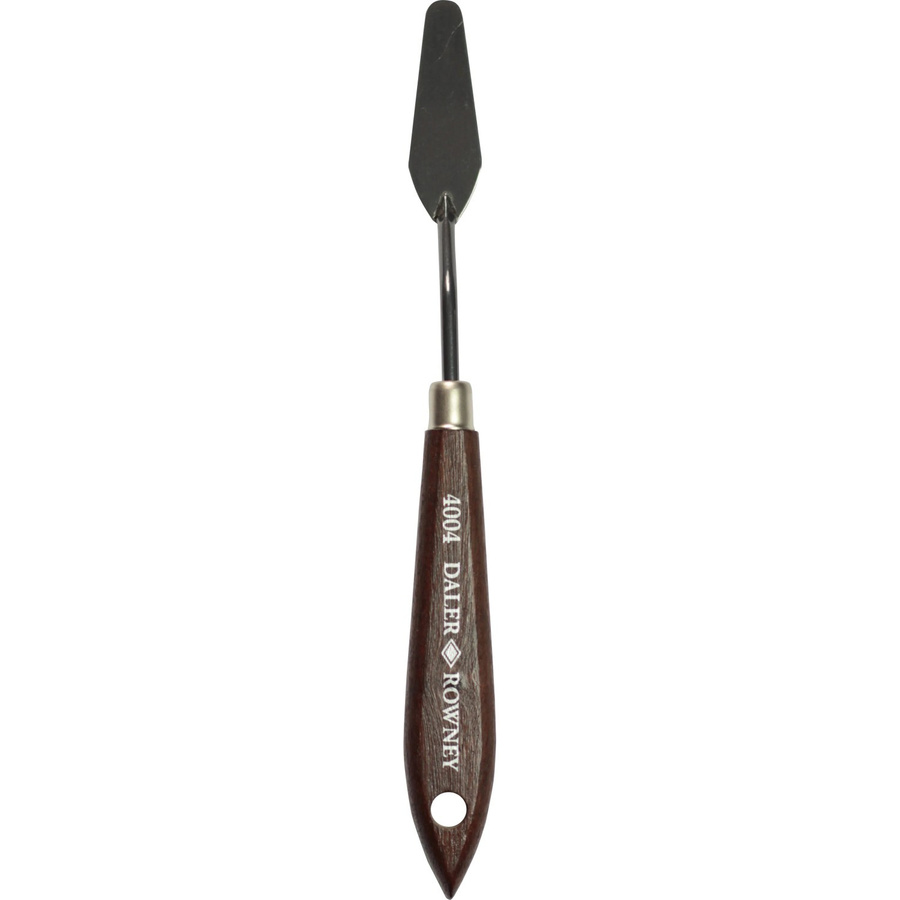 Daler-Rowney Malmesser Rund 5 cm aus FSC Holz und Messing in Silber und Braun - Bild 2
