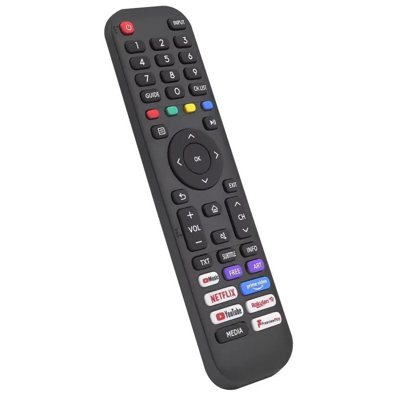 Hisense Universelle Ersatzfernbedienung für Smart TV und 4K UHD Android TV in Schwarz - Bild 5